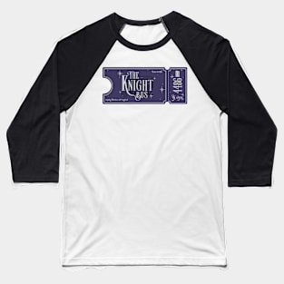 Night Bus Ticket Baseball T-Shirt